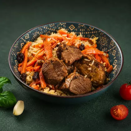 Плов с говядиной